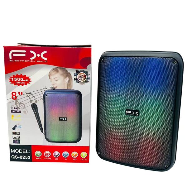 QS-8253 BOCINA #8 BLUETOOTH