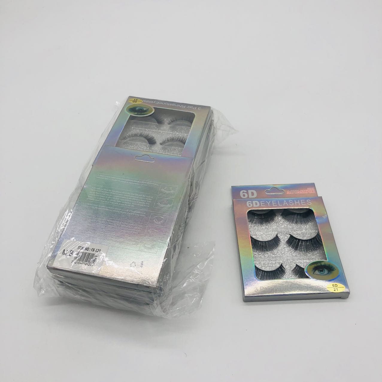 FXY-123 PESTANAS 6D 6pcs
