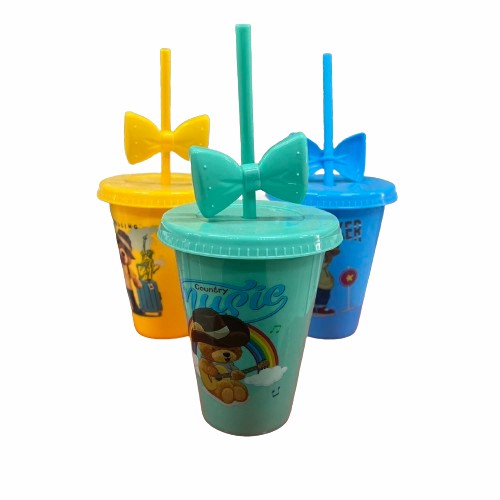 FX420 VASO PLASTICO CON CHUPI FXy-420