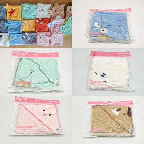 FX446 GORRO TOALLA DE BEBE