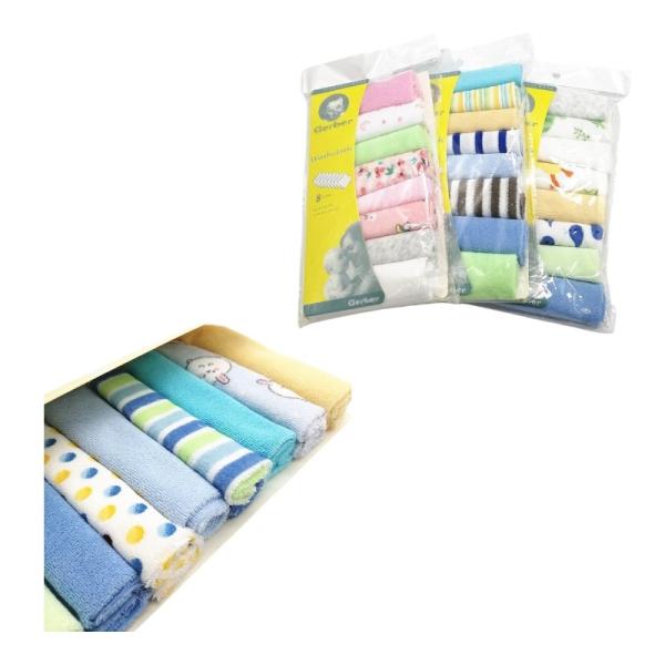 FXY-502 TOALLAS DE BEBE 8pcs 20*20CM