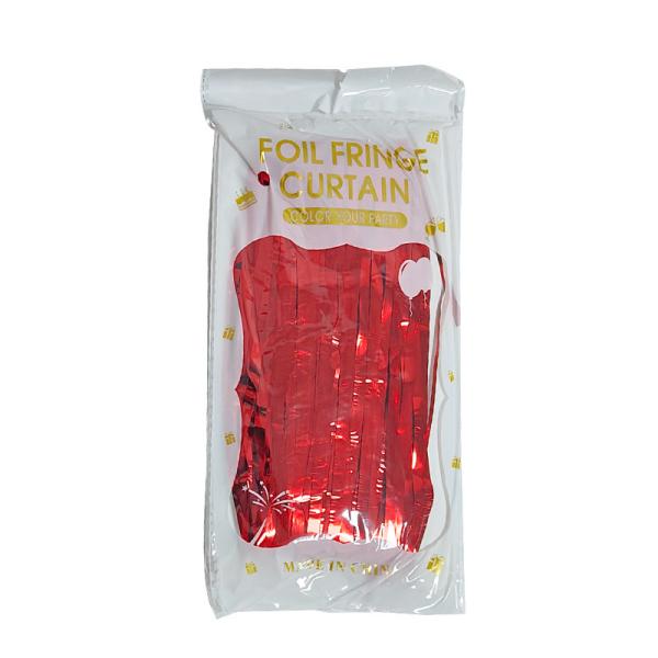 FXY-504 CORTINA DE CUMPLEANOS ROJA