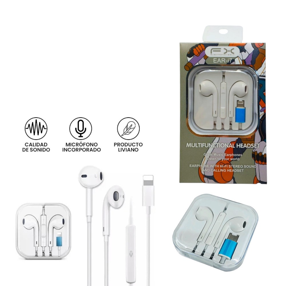 EAR-I7 AURICULARES DE IPHONE I7