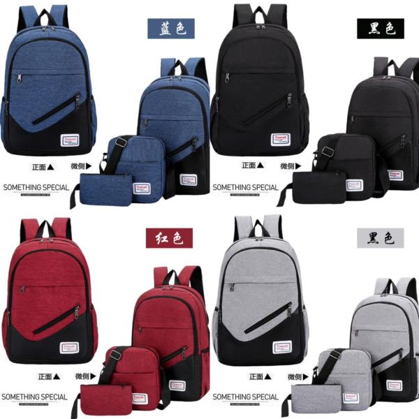 FXY-766 MOCHILA MULTIUSO 3PCS