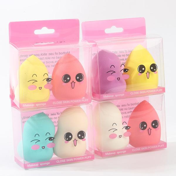 FXY-659 ESPONJA DE MAQUILLAJE 2PCS