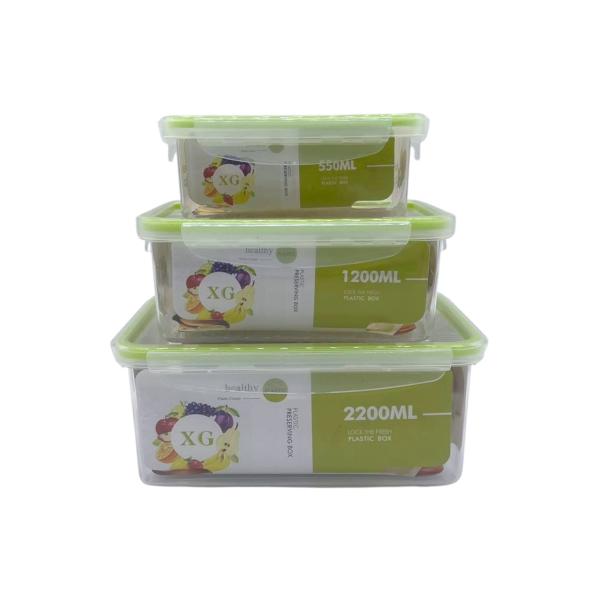FXY-687 SET DE CANTINA OVALADA 3PCS