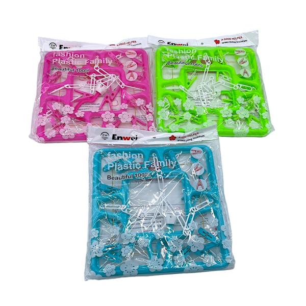 FXY-691 HORQUILLERO CUADRADO ROPA BEBE