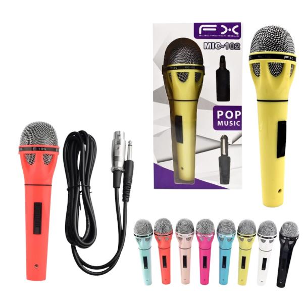 MIC-102 MICROFONO MIC MULTICOLORES