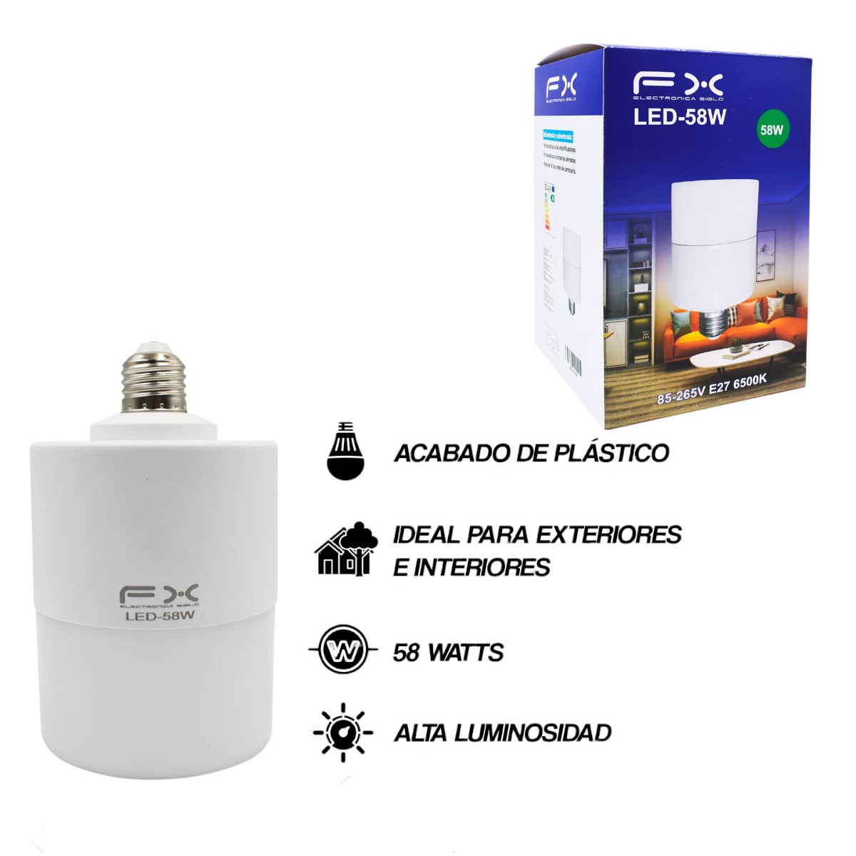 LED-58W BOMBILLO LED 58w