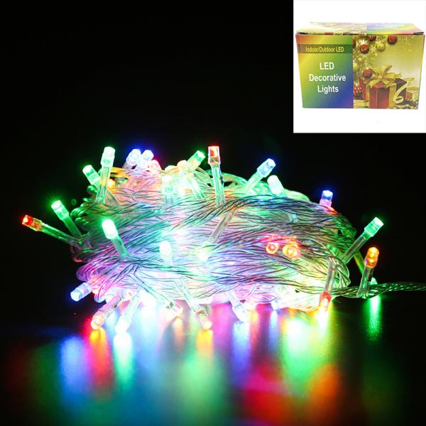 FXY-1104 LUCES DE NAVIDAD 100 BOM./9.5m MULTICOLORES