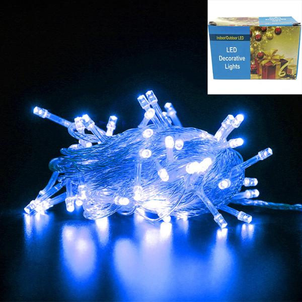 FXY-1105 LUCES DE NAVIDAD 100 BOM./9.5m AZUL