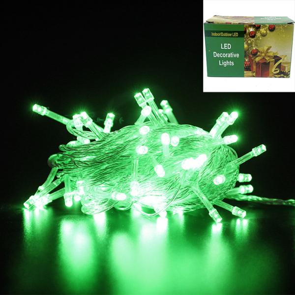 FXY-1107 LUCES DE NAVIDAD 100 BOM./9.5m VERDE