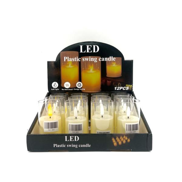 FXY-1653 LUCE VELA ELECTRICA 5.5*10CM FXY1653