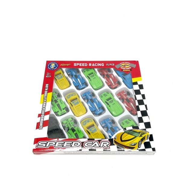 FXY-1476 JUEGO DE CARRITOS F1 15pcs 1515F