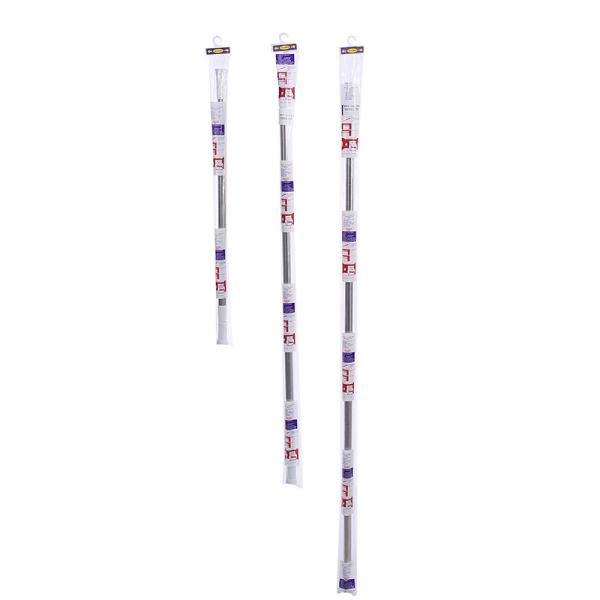 FXY-2516 PLATEADO BARRA DE CORTINA DE BANO 1.2M FXY2516