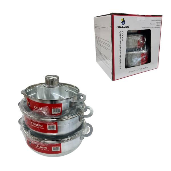 FXY-2642 JUEGO DE OLLAS 3pcs FXY2642