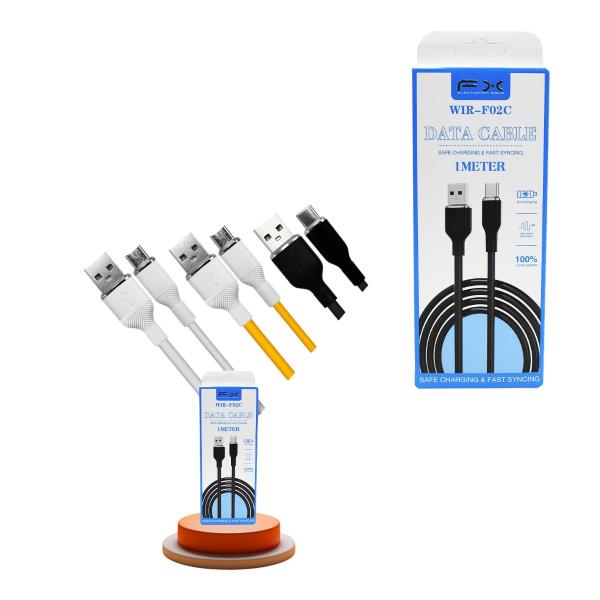 WIR-F02C CABLE DE CARGA TIPO-C 1m