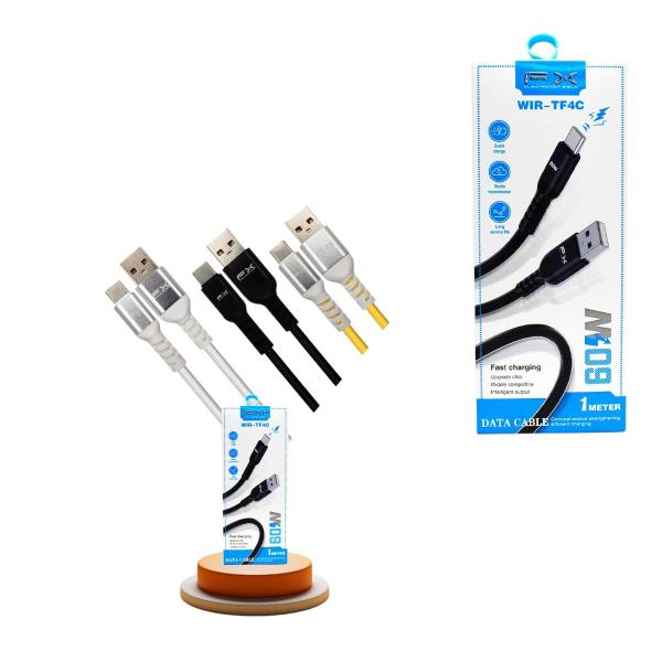 WIR-TF4C CABLE DE CARGA TIPO-C 1m