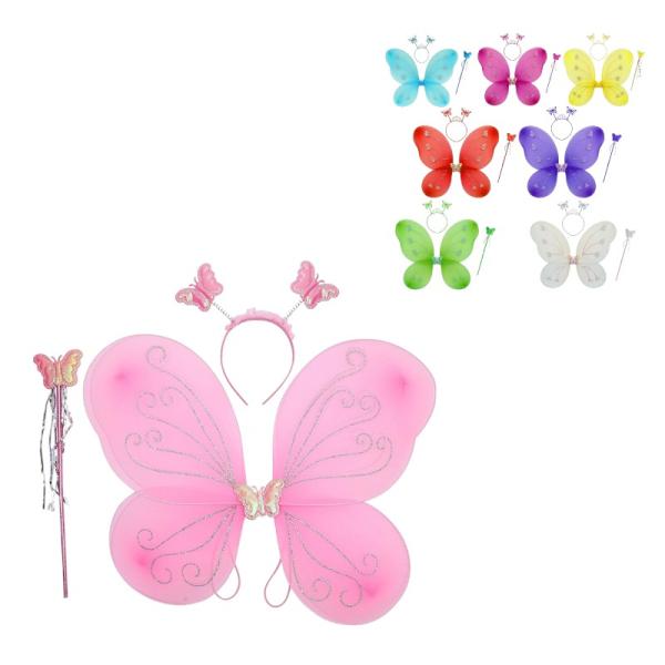 FXY-2819 JUEGO DE ALA DE MARIPOSA 3pcs