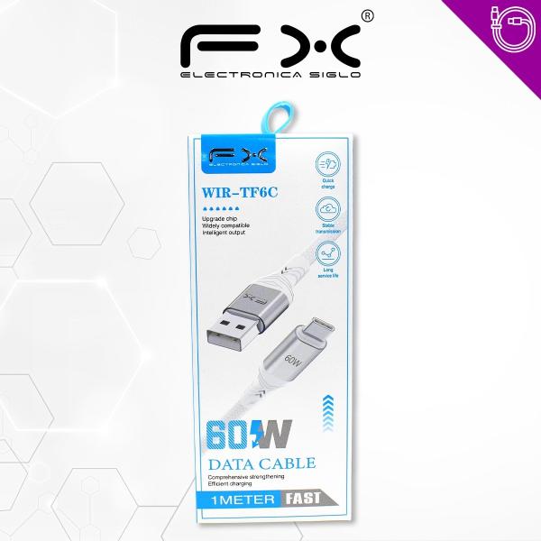 WIR-TF6C CABLE DE CARGA TIPO-C 1m