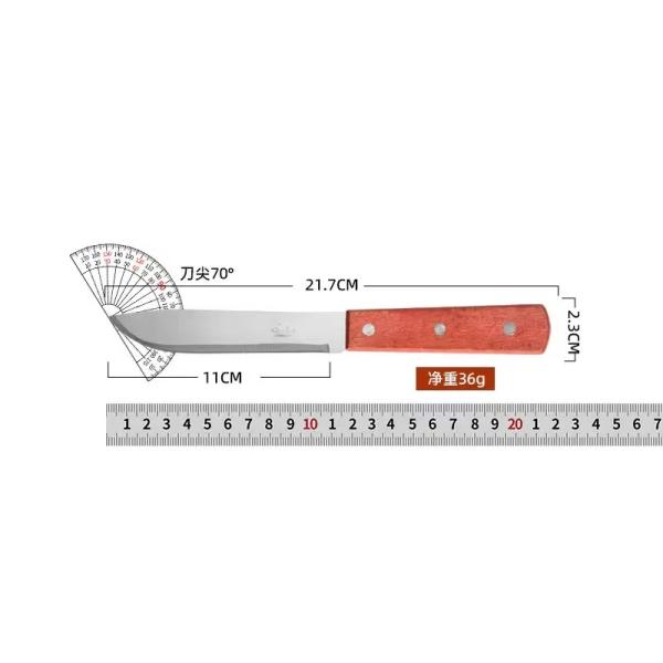 FXY-3046 CUCHILLO CON MANO DE MADERA FXY3046