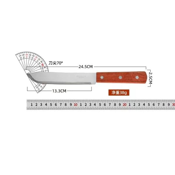 FXY-3047 CUCHILLO CON MANO DE MADERA FXY3047