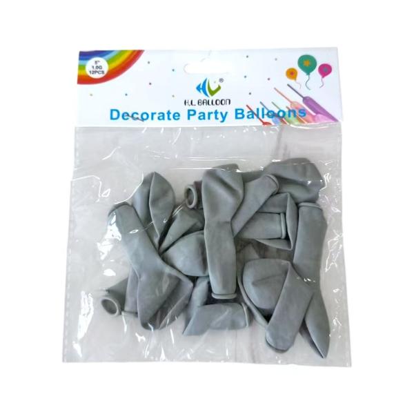 FXY-4659 GLOBO 5 PULGADAS 1 G GRIS MATE FXY4659