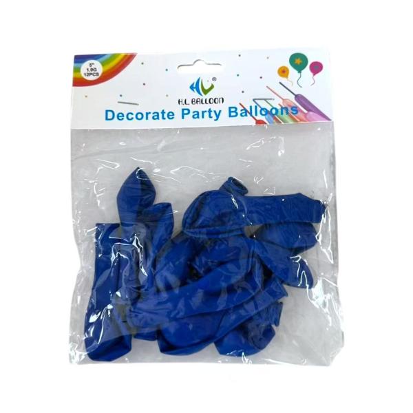 FXY-4668 GLOBO AZUL MATE DE 5 PULGADAS Y 1 G FXY4668