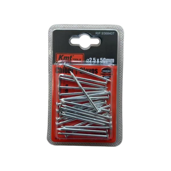 FXY-4562 CLAVOS DE HIERRO BLANCO 2,5*50 MM FXY4562