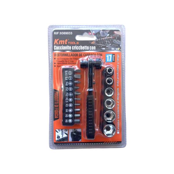 FXY-4569 KIT DE CUCHILLOS DE SEDA 17 PIEZAS FXY4569