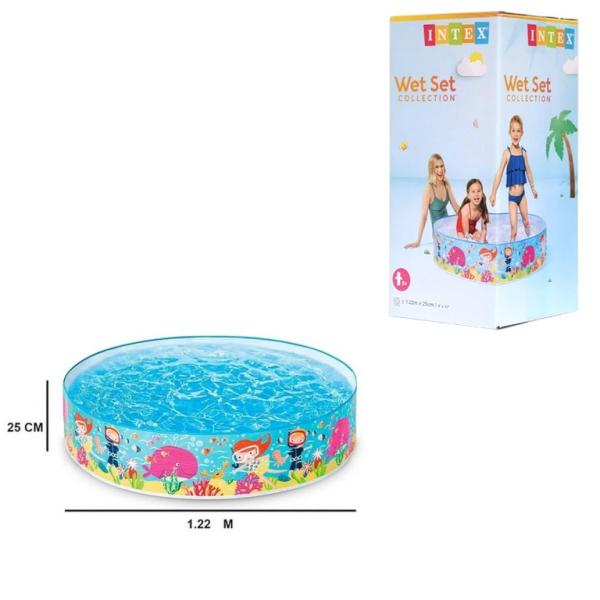 FXY-5309 PISCINA DE PEGAMENTO DURO JUNTO AL MAR DE 122 CM X 25 CM FXY5309