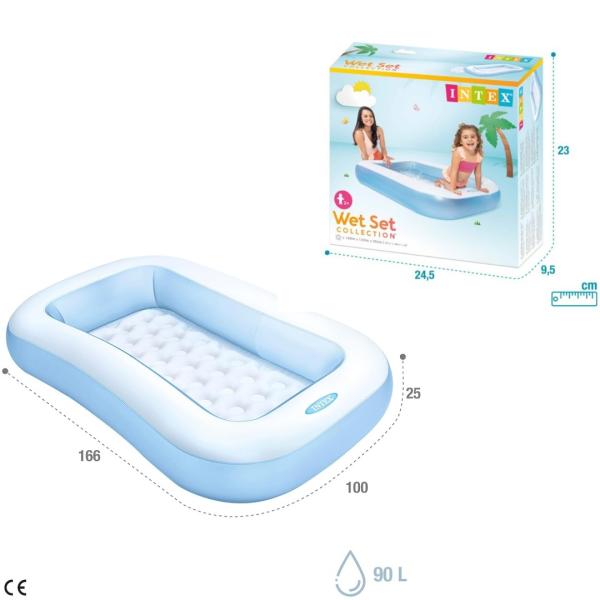 FXY-5315 PISCINA DELUXE PARA BEBES 166X100X25CM FXY5315