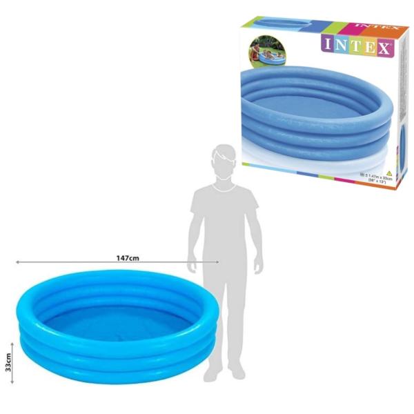 FXY-5316 PISCINA AZUL CRISTAL 147X33CM FXY5316
