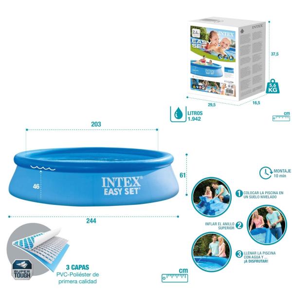 FXY-5329 PISCINA 244CMX61CM FXY5329