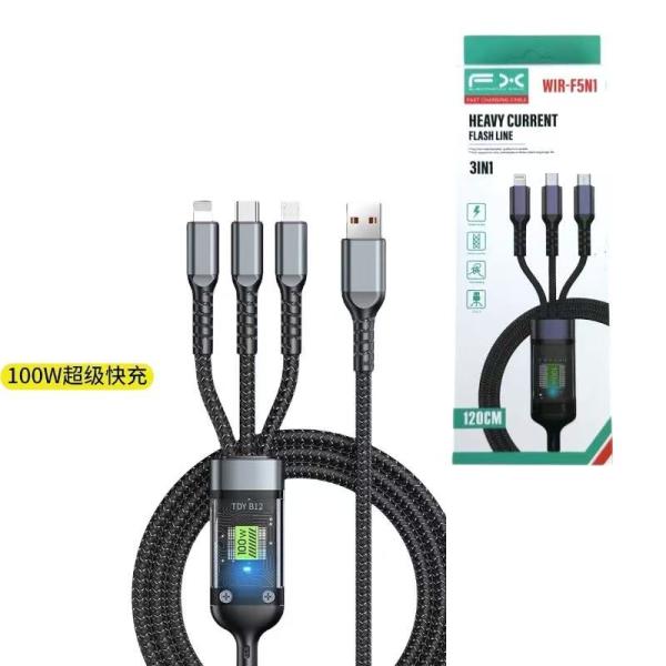 WIR-F5N1 CABLE DE CARGA 5 EN 1 WIRF5N1