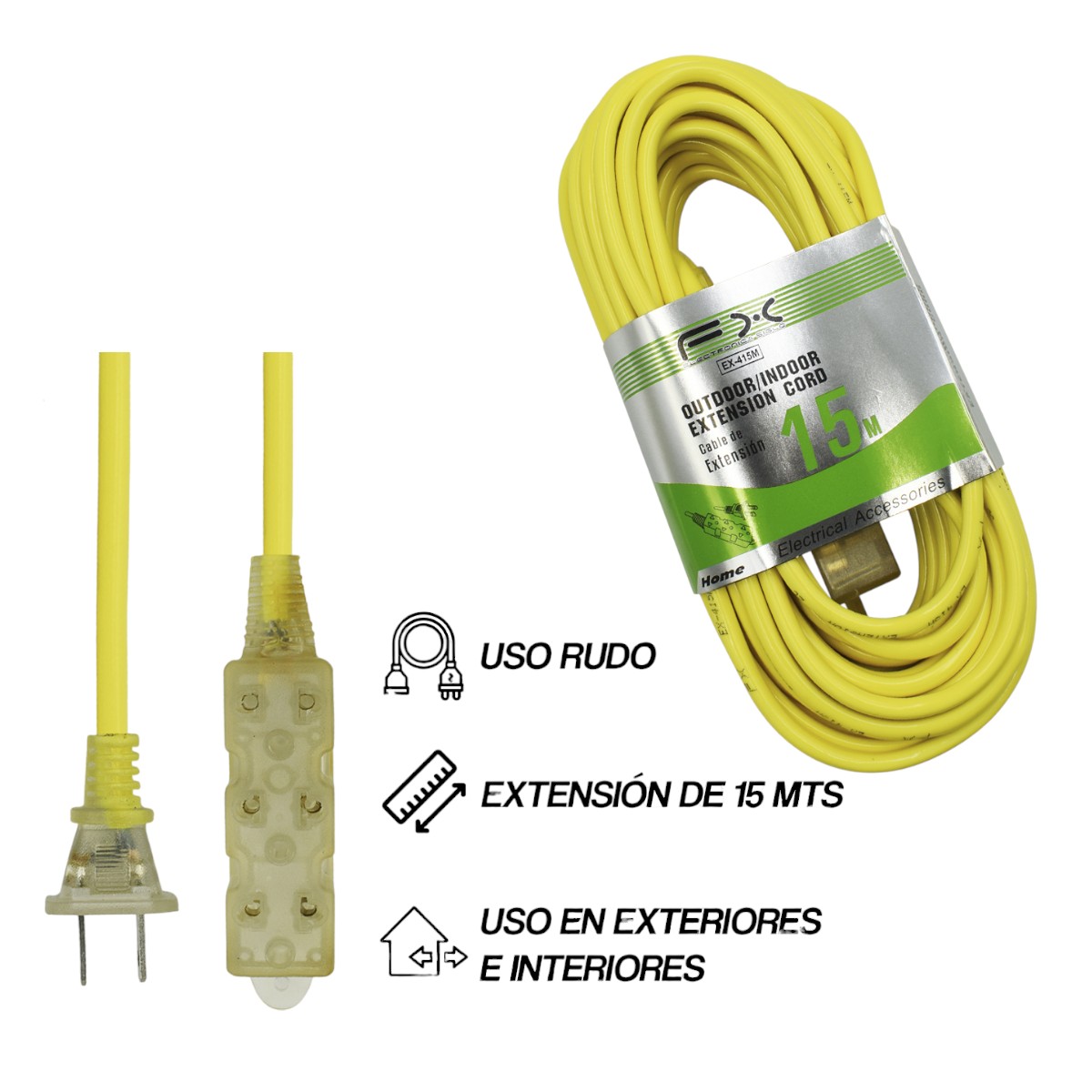 EX-415M REGLETA DE ENCHUFES DE 15 M EX415M