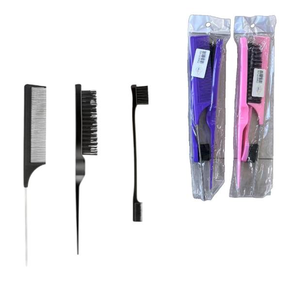 FXY-4636 JUEGO DE PEINES 3pcs FXY4636