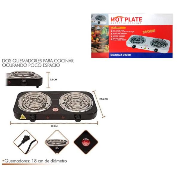FXY-5551 ESTUFA ELECTRICA 2 HORNOS FXY5551