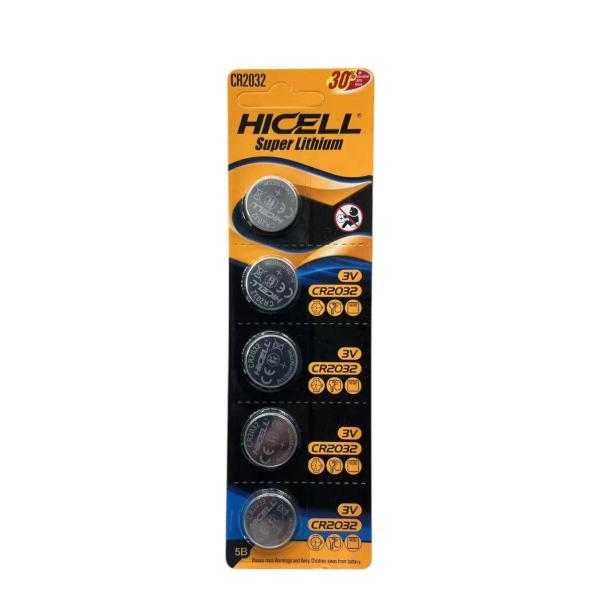 FXY-5226 HICELL CR2032 PILA 5PCS FXY5226