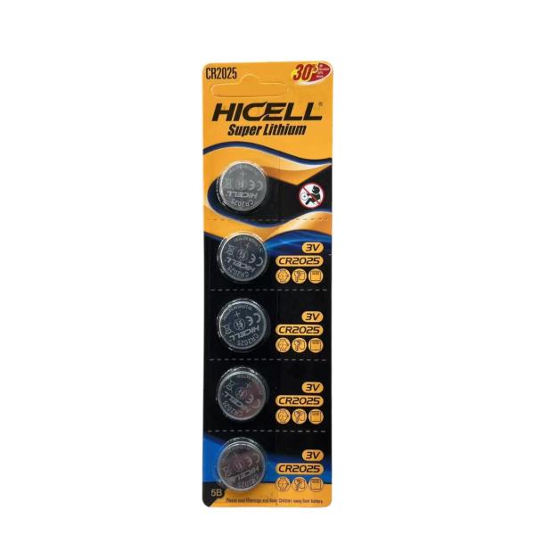 FXY-5228 HICELL CR2025 PILA 5pcs FXY5228