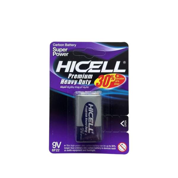 FXY-5229 HICELL PILA 9V FXY5229