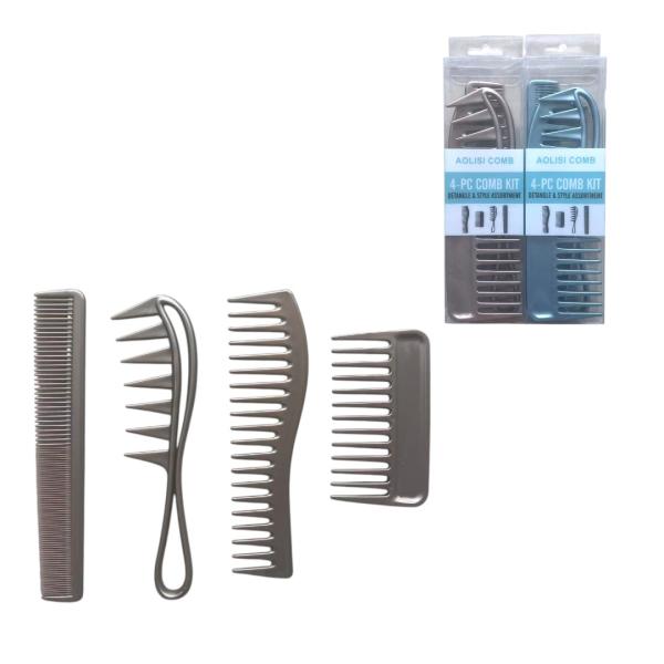 FXY-5273 JUEGO DE PEINES 4pcs FXY5273