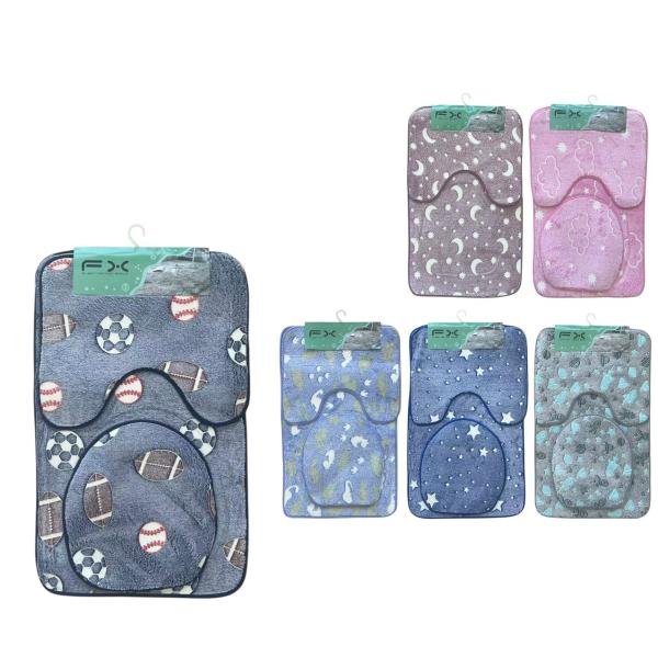 FXY-5417 SET DE ALFOMBRA FX 3pcs FXY5417