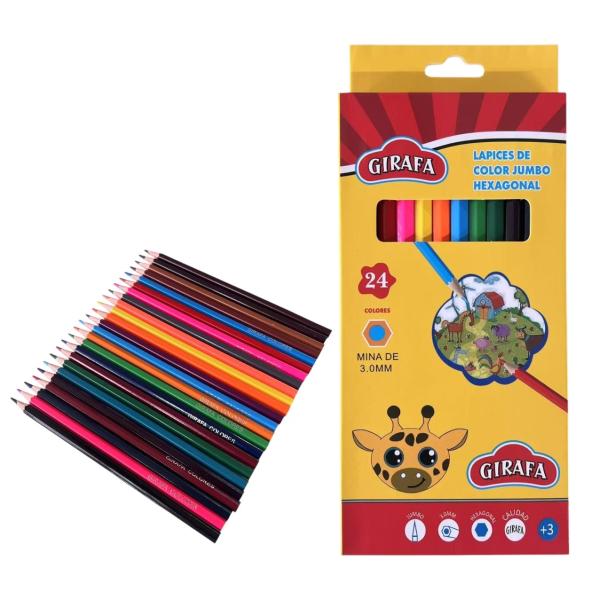 FXY-3083 24 COLORES DE LAPICES DE COLORES FXY3083