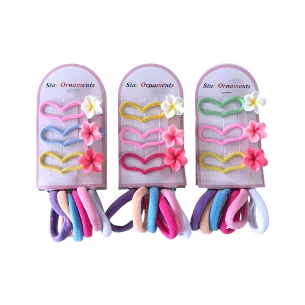 FXY-3626 JUEGO DE BANDAS ELASTICAS CON CLIP PARA FLORES FXY3626
