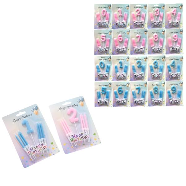 FXY-3321 VELAS DIGITALES 7PCS FXY3321