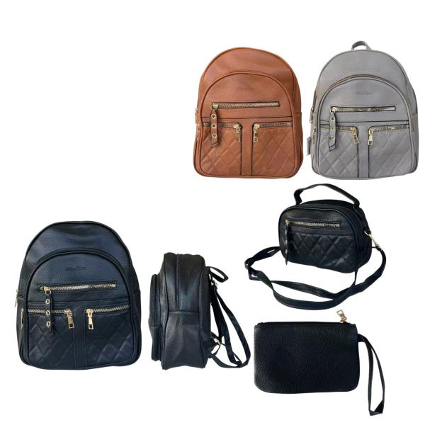 FXY-4185 MOCHILA DE 32 CM JUEGO DE 3 PIEZAS FXY4185