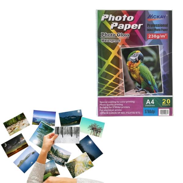 FXY-5267 PAPEL FOTOGRAFICO A4 230G/M2 FXY5267