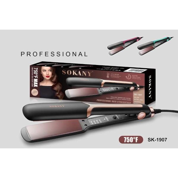 FX-1907 PLANCHA DE PELO ELECTRICO FX1907