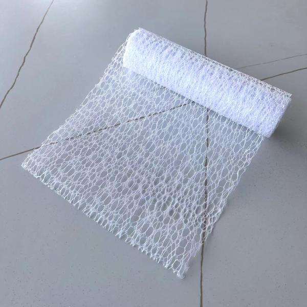 FXY-5601 MALLA EN ROLLOS DECORATIVO BLANCA DE 7 24CM*4.5   FXY5601